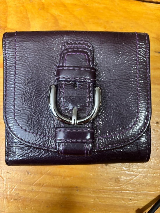 Coach Handbags - Coach patent leather wallet.